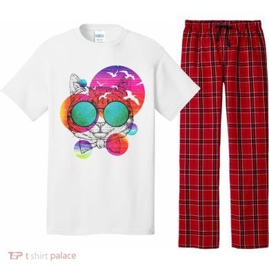 Summer Cat Pajama Set