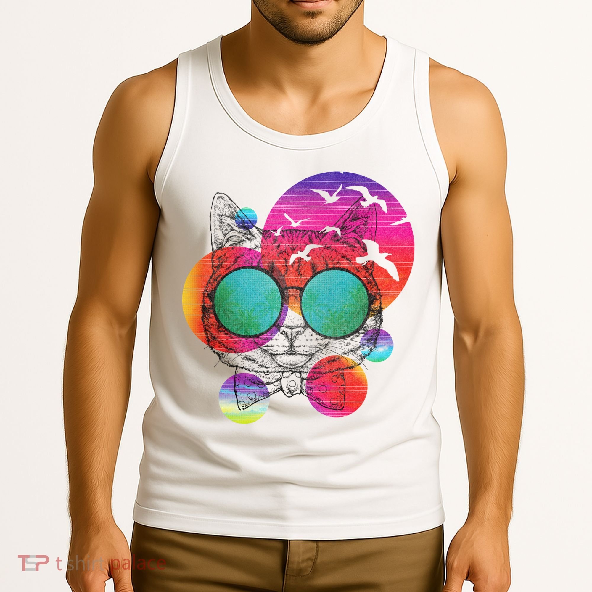 Summer Cat Tank Top