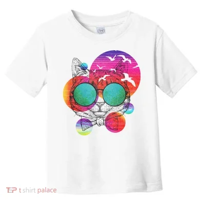 Summer Cat Toddler T-Shirt