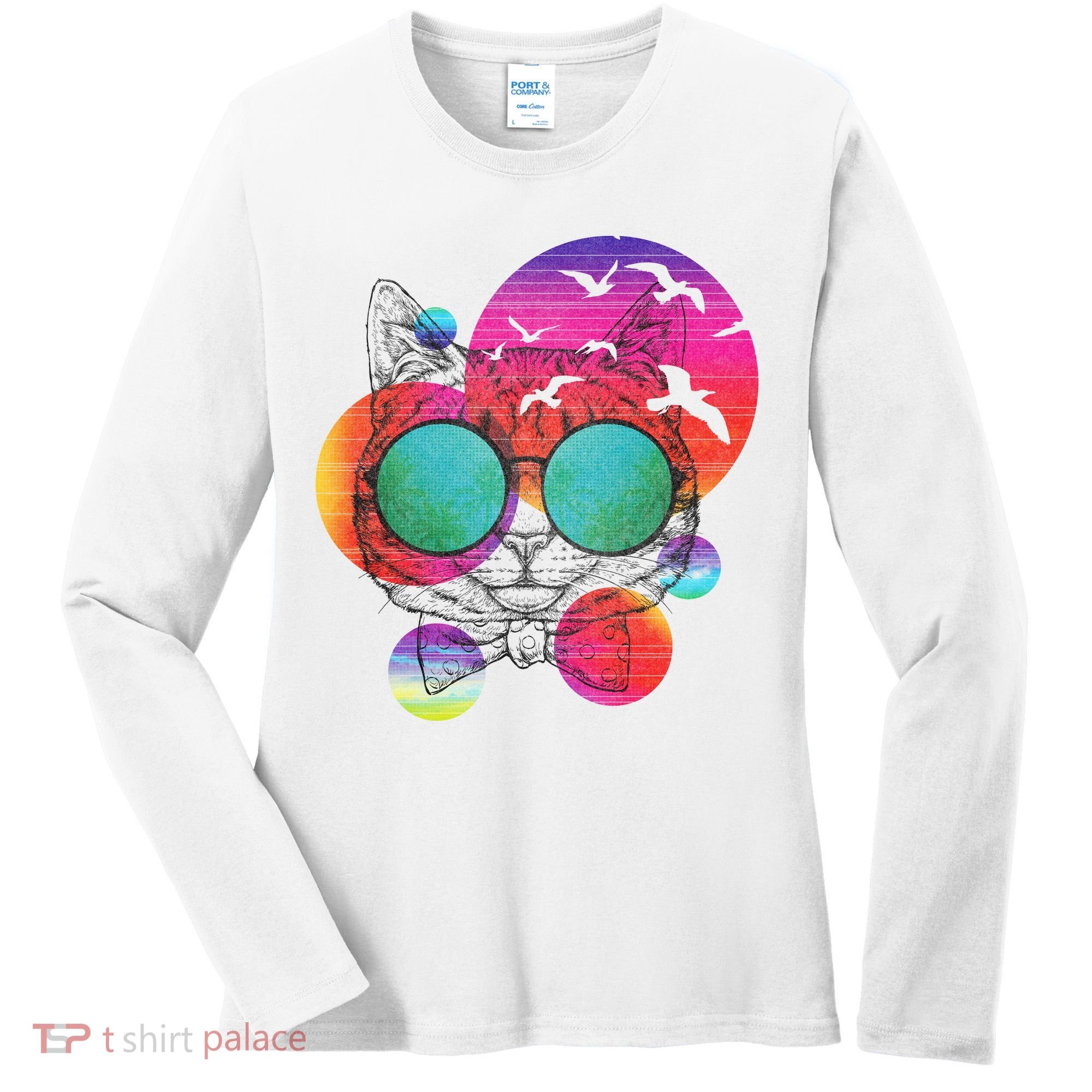 Summer Cat Women's Long Sleeve Shirt