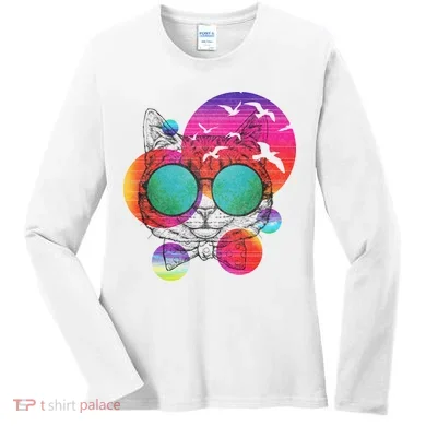 Summer Cat Women's Long Sleeve Shirt