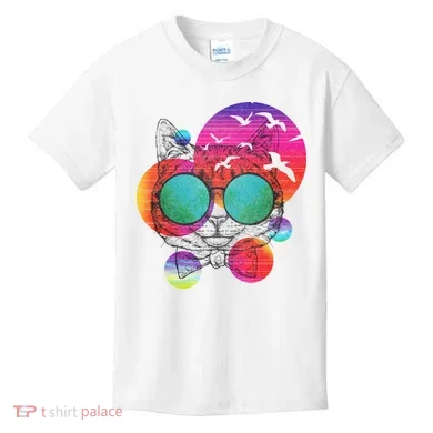 Summer Cat Kids T-Shirt
