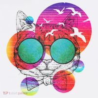 Summer Cat Kids T-Shirt thumb 4
