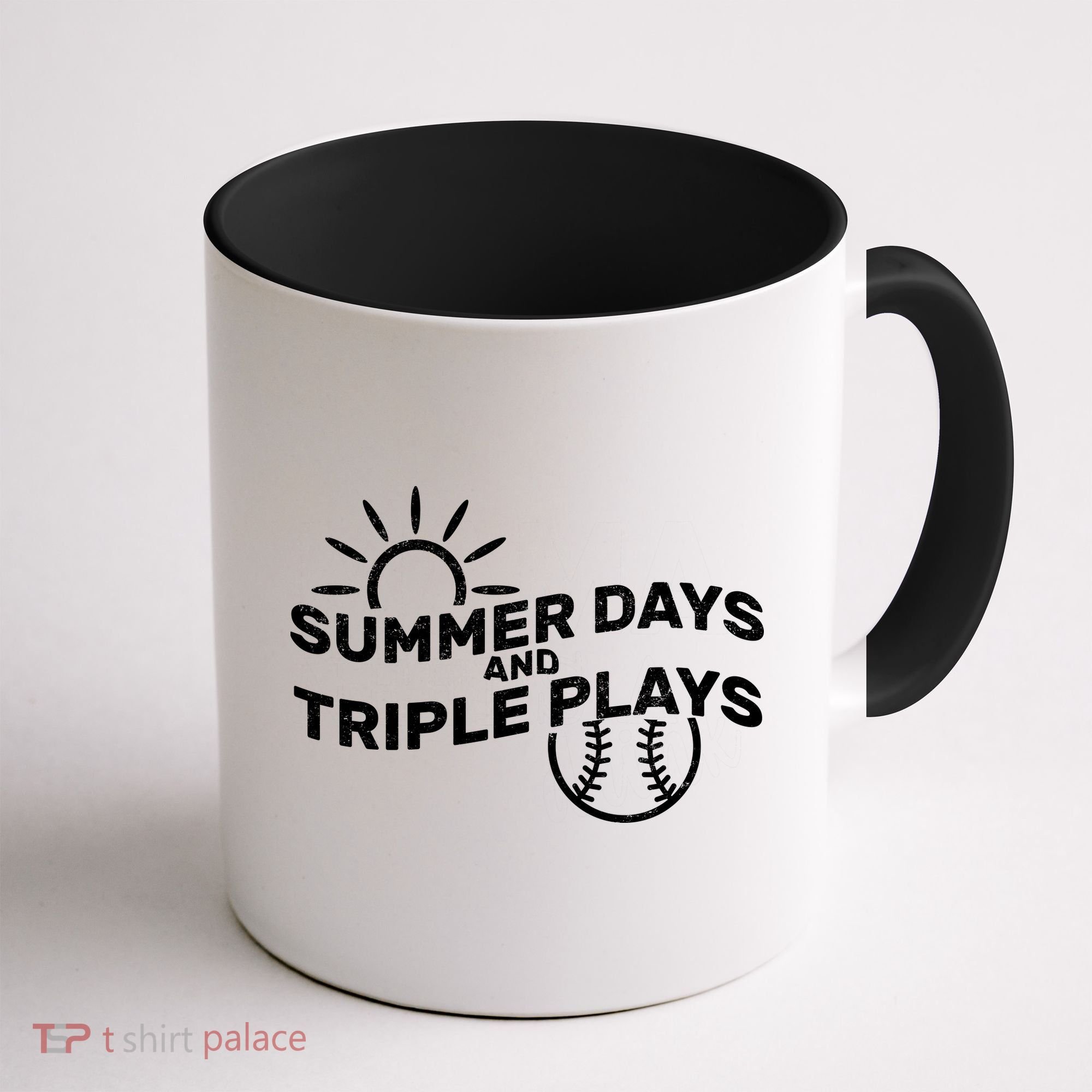 Summer Days And Triple Plays Coffee Mug