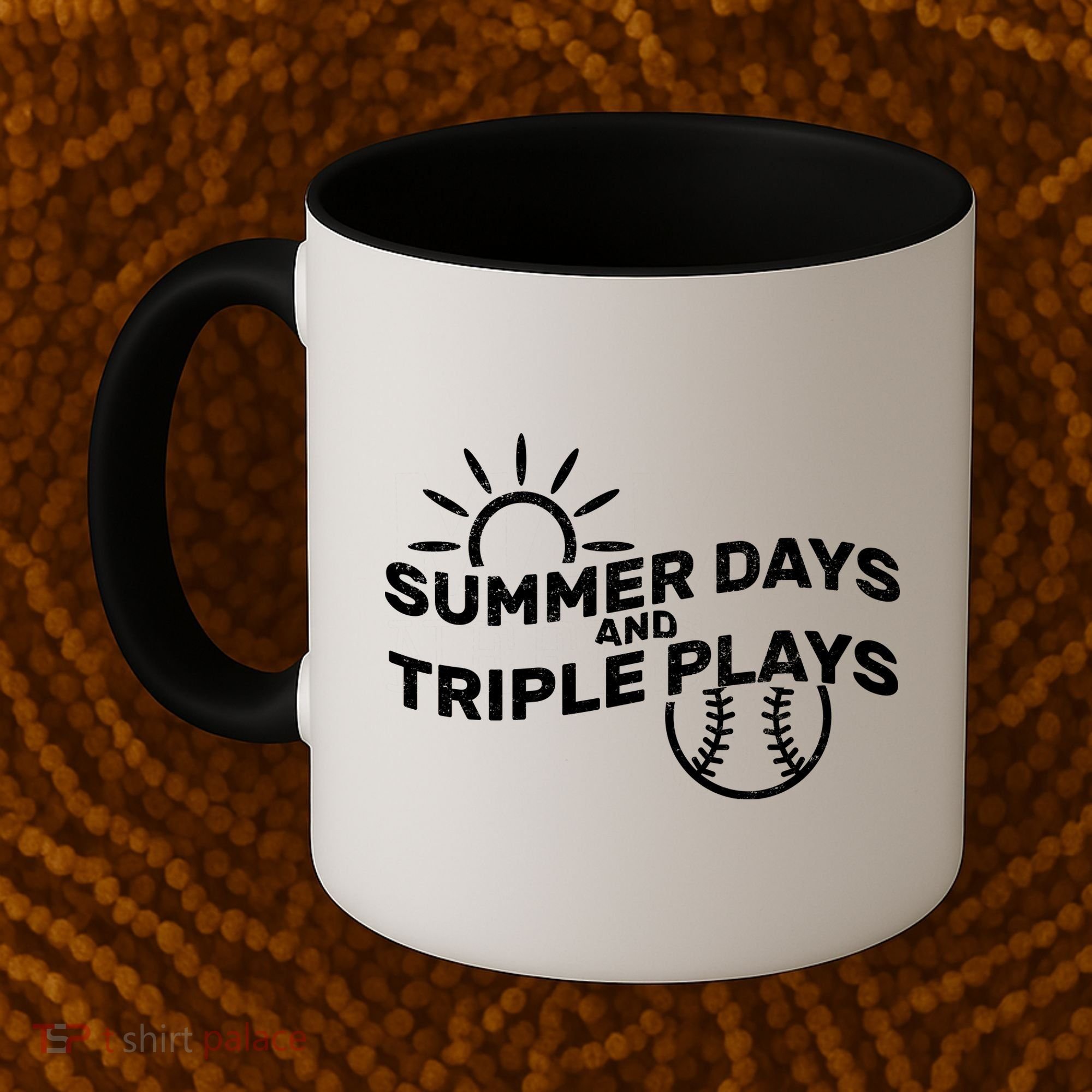 Summer Days And Triple Plays Coffee Mug