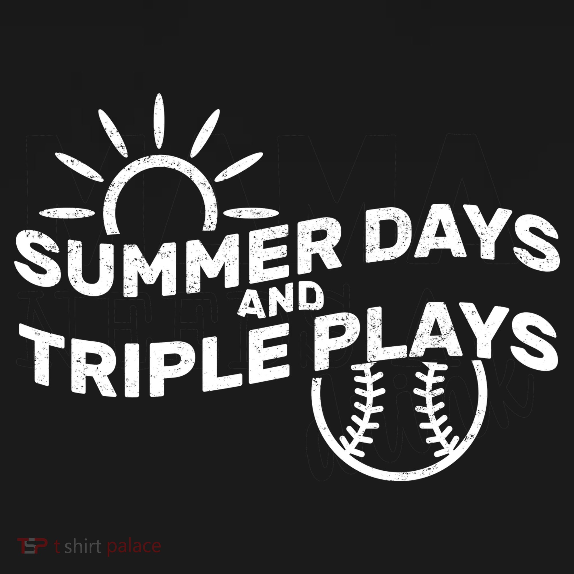 Summer Days And Triple Plays Ornament