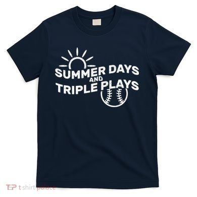 Summer Days And Triple Plays T-Shirt