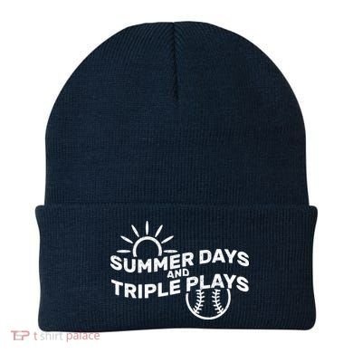 Summer Days And Triple Plays Beanie