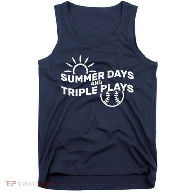 Summer Days And Triple Plays Tank Top