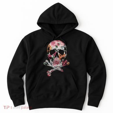 Summer Flower Skull Hoodie