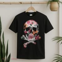 Summer Flower Skull T-Shirt thumb 2