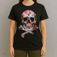 Summer Flower Skull T-Shirt thumb 4