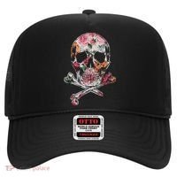 Summer Flower Skull Hat thumb 0