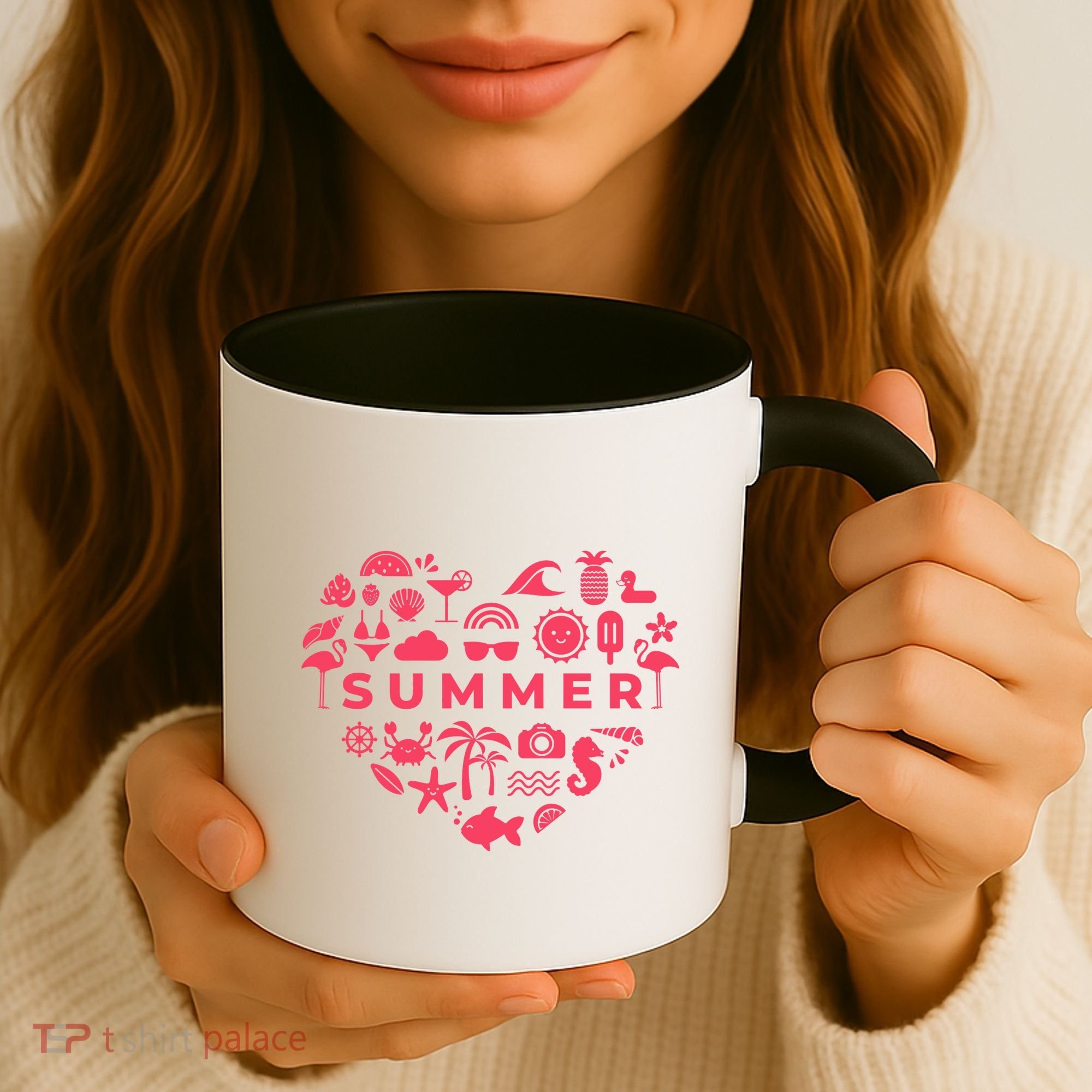 Summer Heart Coffee Mug