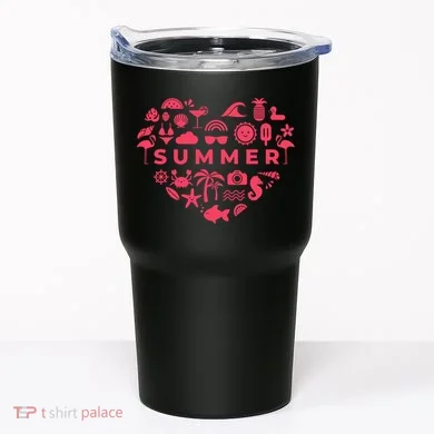 Summer Heart Tumbler