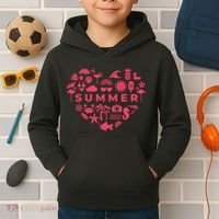 Summer Heart Kids Hoodie thumb 2