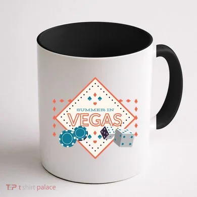 Summer In Vegas Coffee Mug back