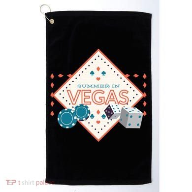 Summer In Vegas Golf Towel