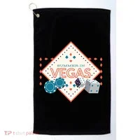 Summer In Vegas Golf Towel thumb 0