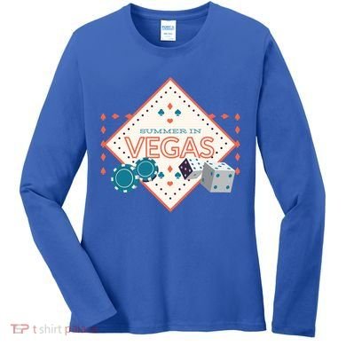 Summer In Vegas Women's Long Sleeve Shirt