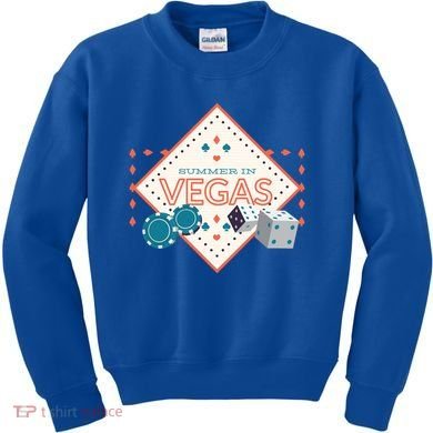 Summer In Vegas Kids Sweatshirt