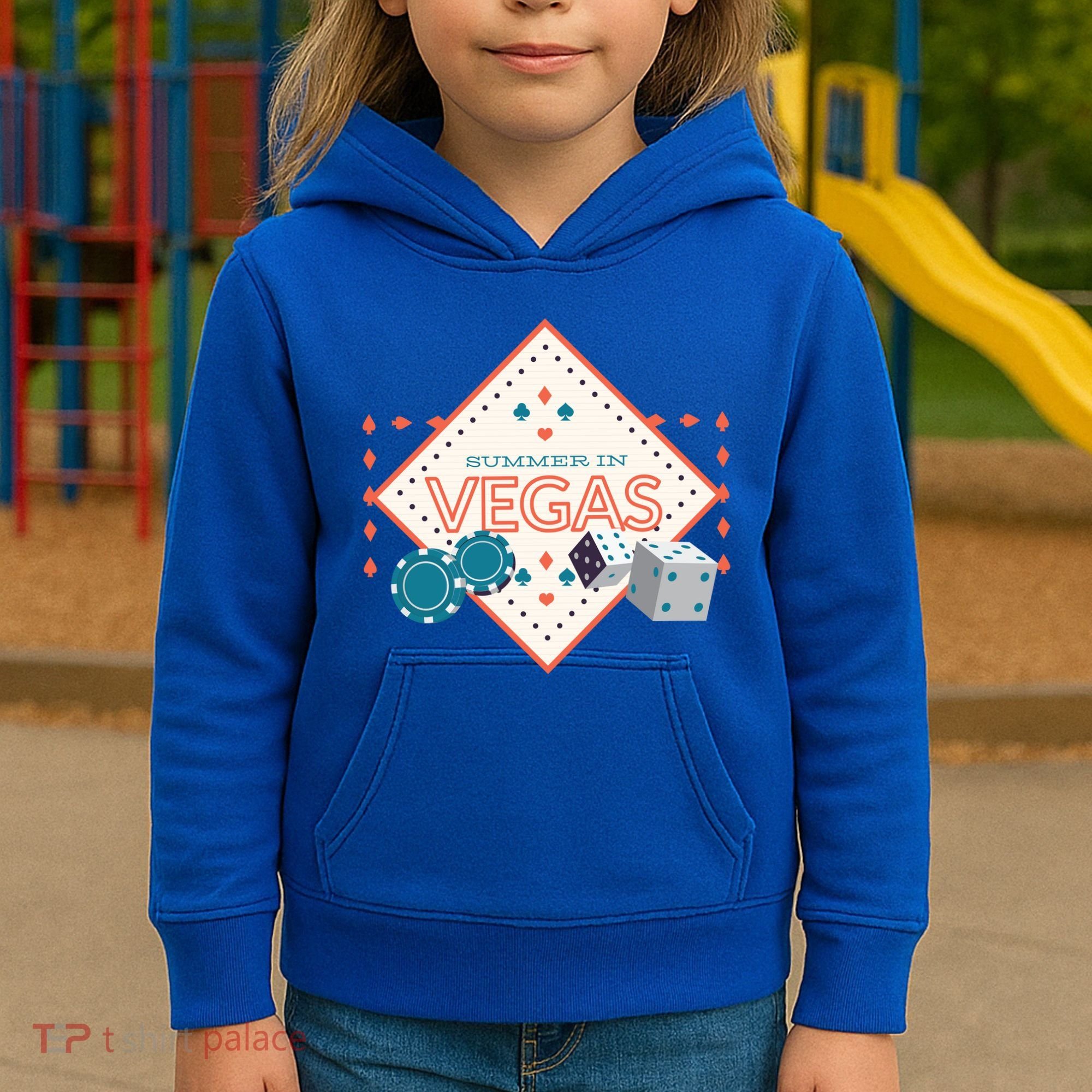 Summer In Vegas Kids Hoodie