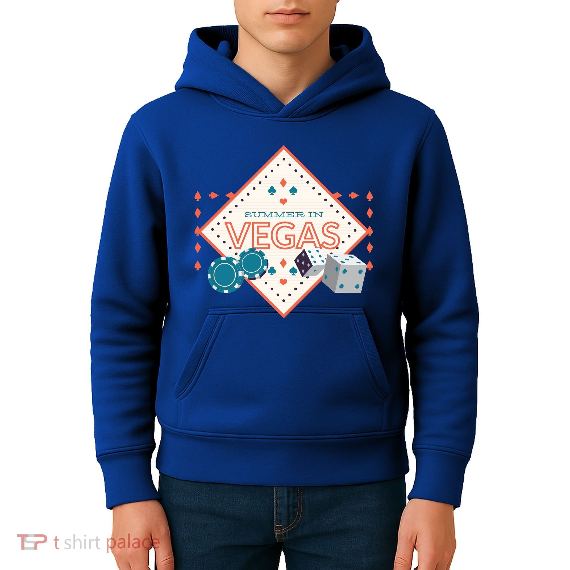 Summer In Vegas Kids Hoodie