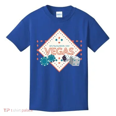 Summer In Vegas Kids T-Shirt
