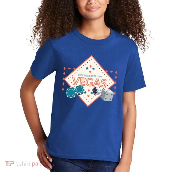 Summer In Vegas Kids T-Shirt