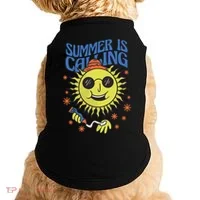 Summer Is Calling Doggie Tank thumb 0