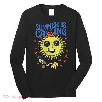 Summer Is Calling Long Sleeve Shirt