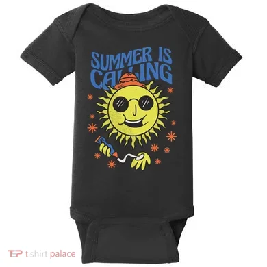 Summer Is Calling Baby Bodysuit