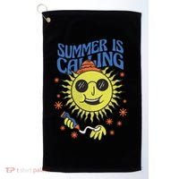 Summer Is Calling Golf Towel thumb 0