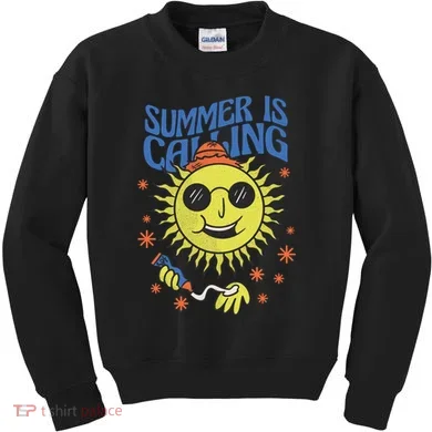 Summer Is Calling Kids Sweatshirt