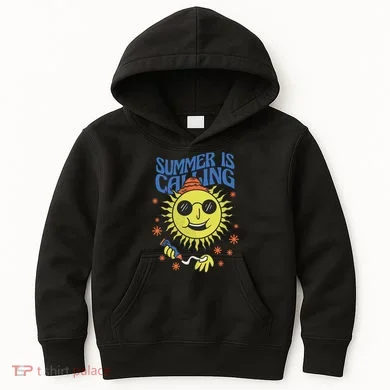 Summer Is Calling Kids Hoodie