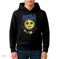Summer Is Calling Kids Hoodie thumb 4