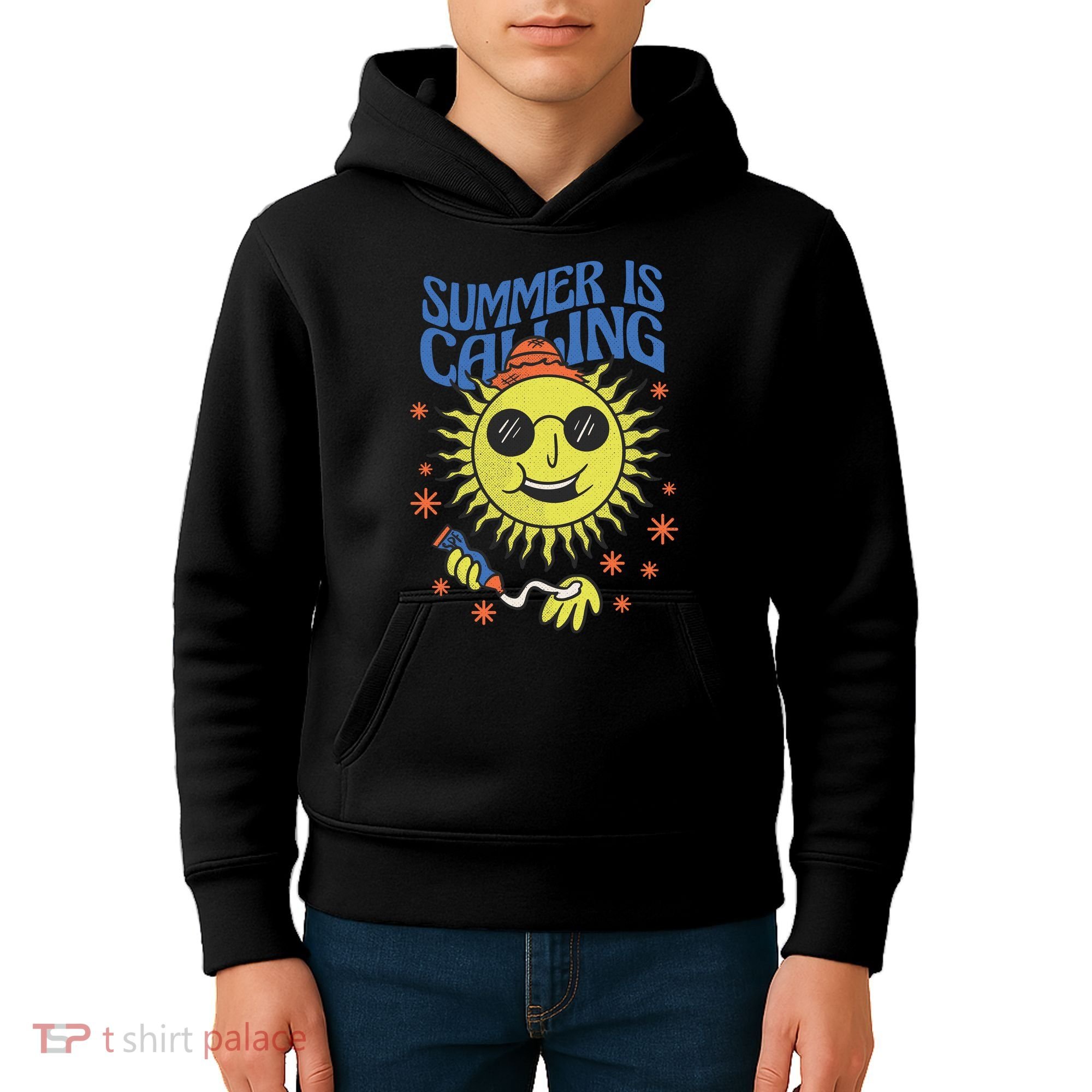 Summer Is Calling Kids Hoodie