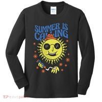 Summer Is Calling Kids Long Sleeve Shirt thumb 0