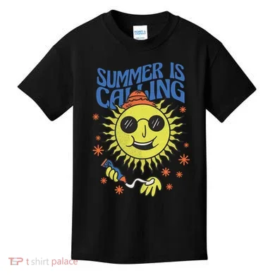 Summer Is Calling Kids T-Shirt