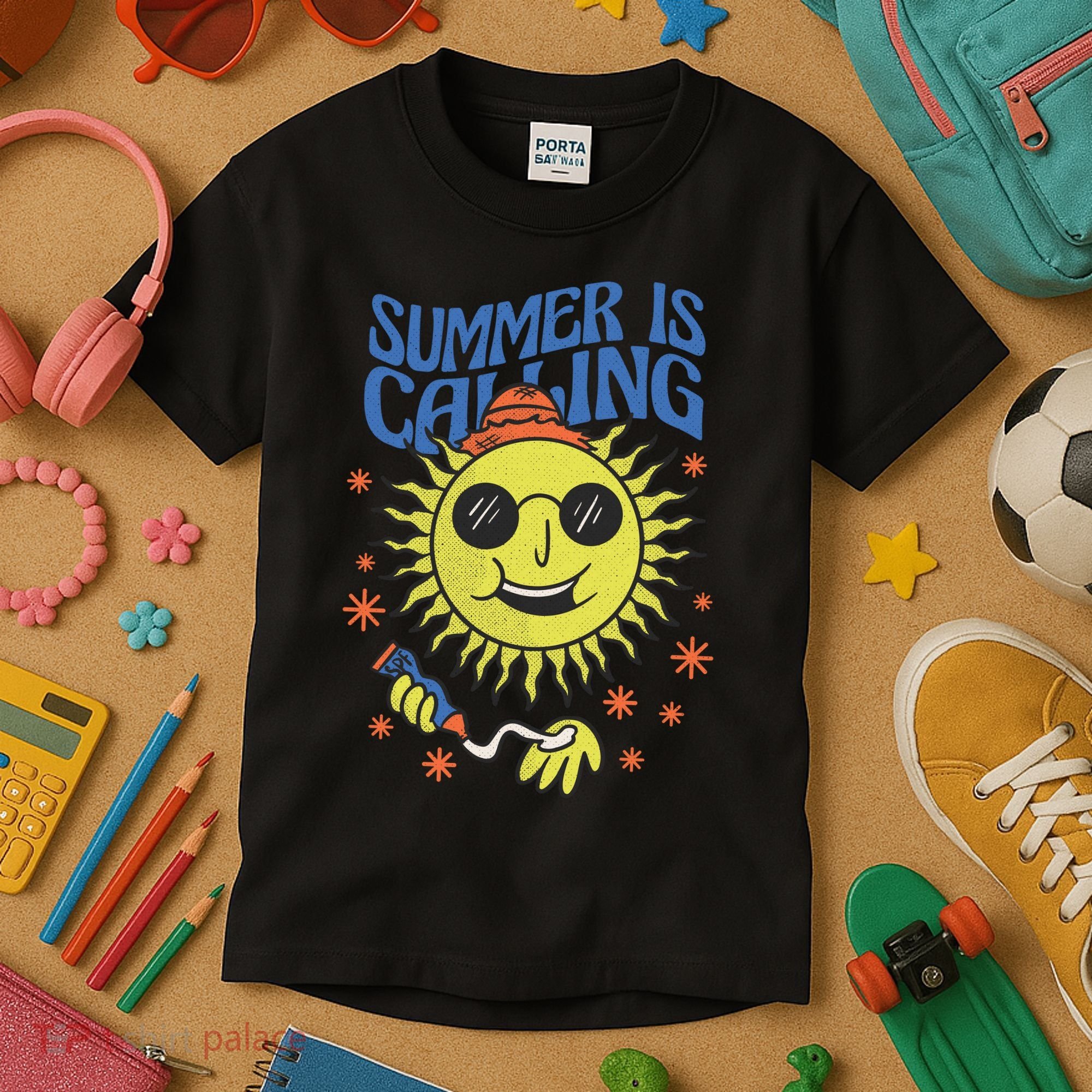 Summer Is Calling Kids T-Shirt