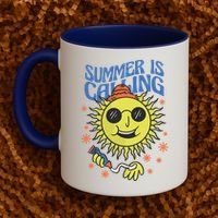 Summer Is Calling Coffee Mug thumb 2