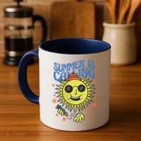 Summer Is Calling Coffee Mug thumb 4