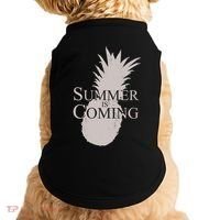 Summer Is Coming Pineapple Doggie Tank thumb 0