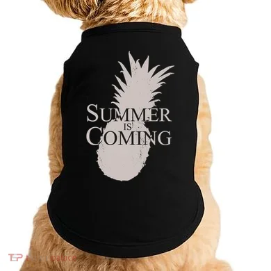 Summer Is Coming Pineapple Doggie Tank