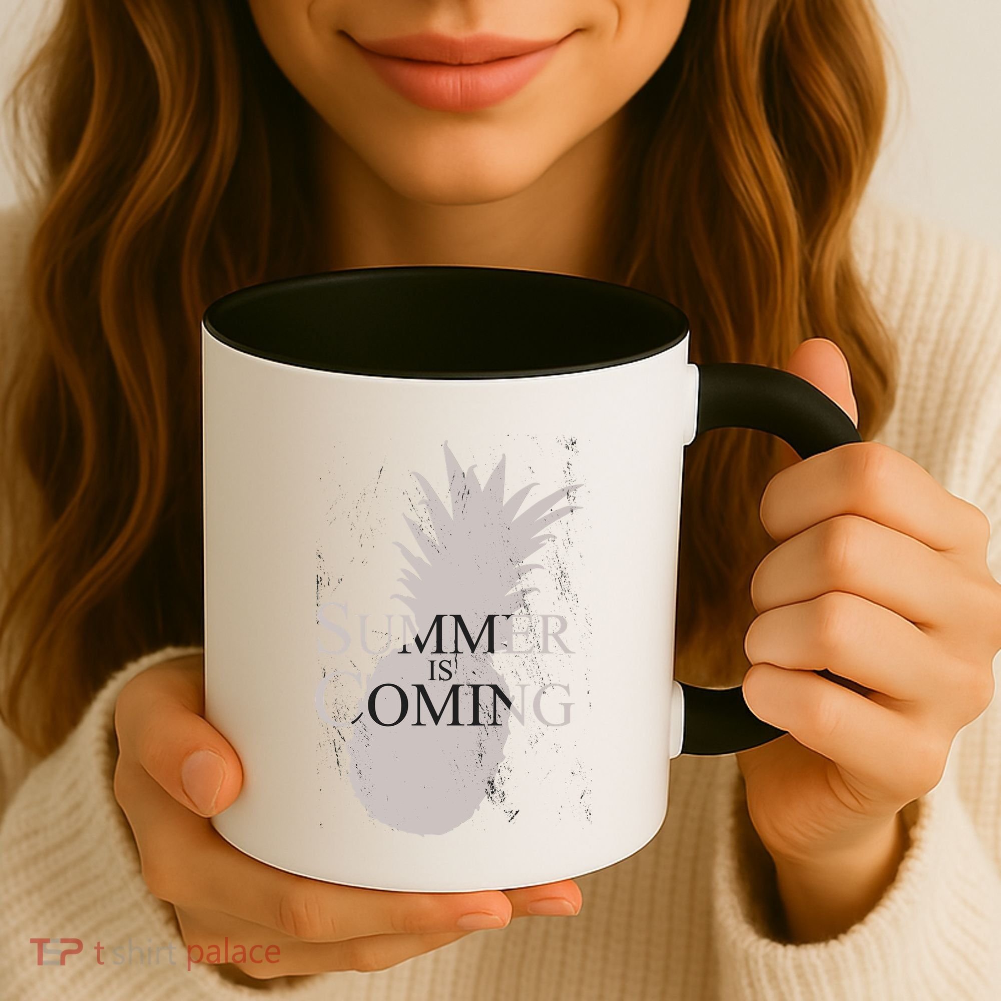 Summer Is Coming Pineapple Coffee Mug