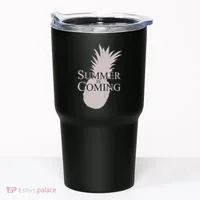 Summer Is Coming Pineapple Tumbler thumb 0