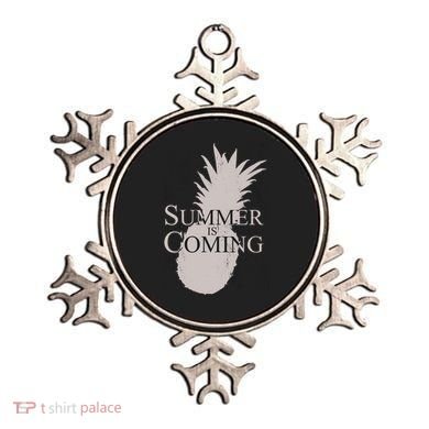 Summer Is Coming Pineapple Ornament