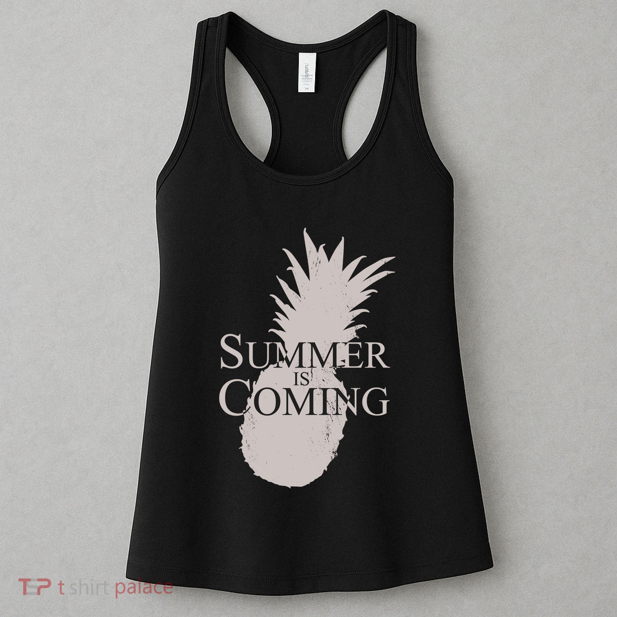 Summer Is Coming Pineapple Women's Tank Top