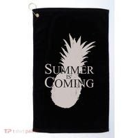Summer Is Coming Pineapple Golf Towel thumb 0