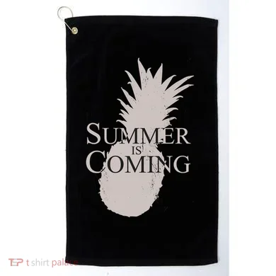 Summer Is Coming Pineapple Golf Towel